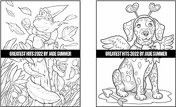 Greatest hits an adult coloring book with the best pages from the jade summer collection summer jade books