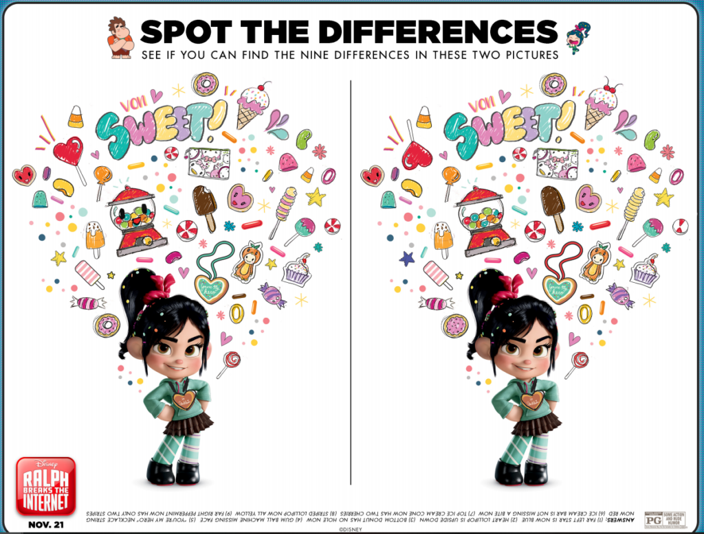 Free ralph breaks the internet printable coloring pages activity sheets