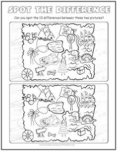 Free printable spot the difference puzzles ideas spot the difference puzzle picture puzzles spot the difference printable
