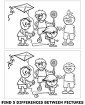 Spot the difference pictures to print
