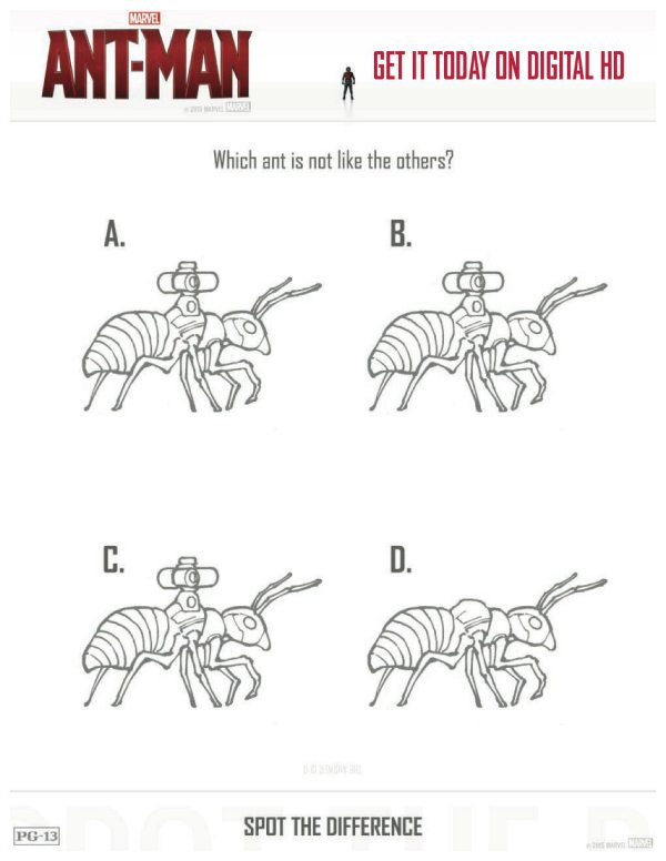 Printable marvel ant
