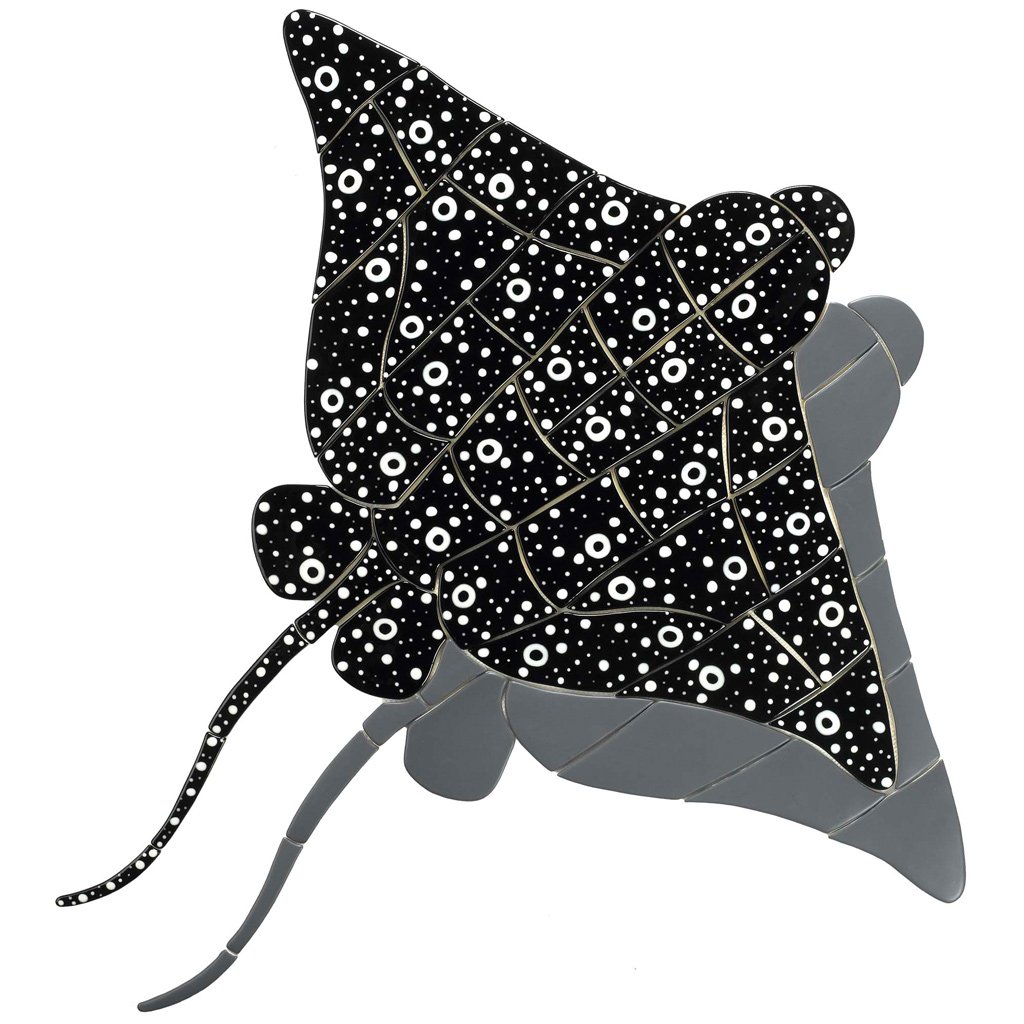 Spotted eagle ray wshadow er