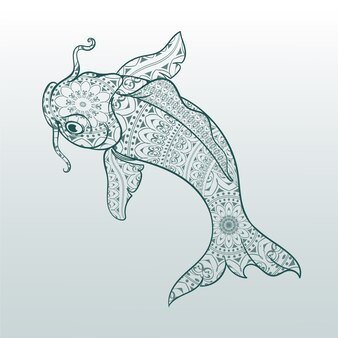 Page spotted eagle ray sketch vectors illustrations for free download