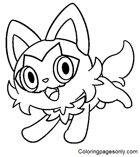 Sprigatito coloring pages printable for free download