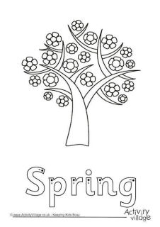 Spring worksheets