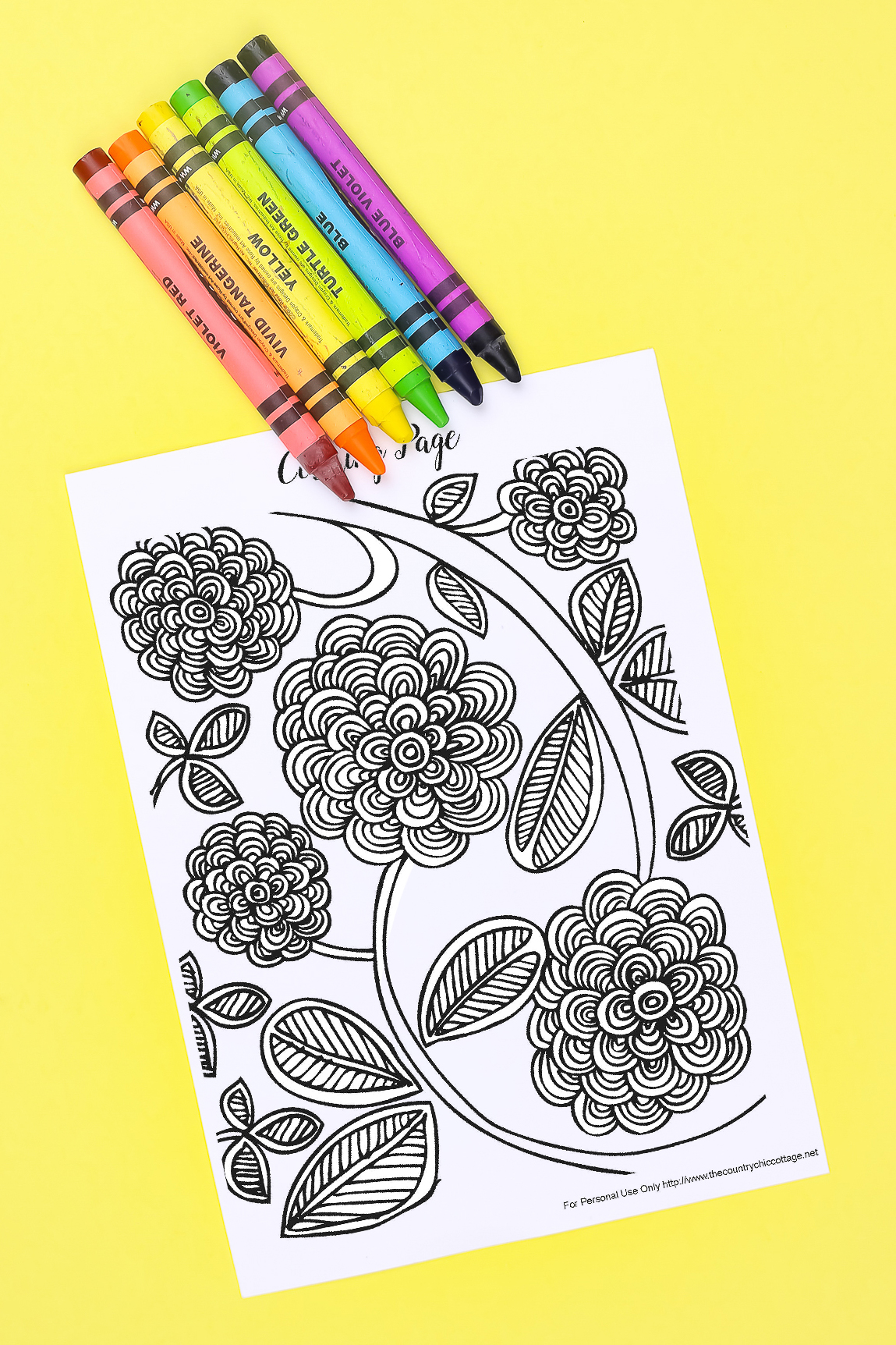 Free spring coloring pages for adults