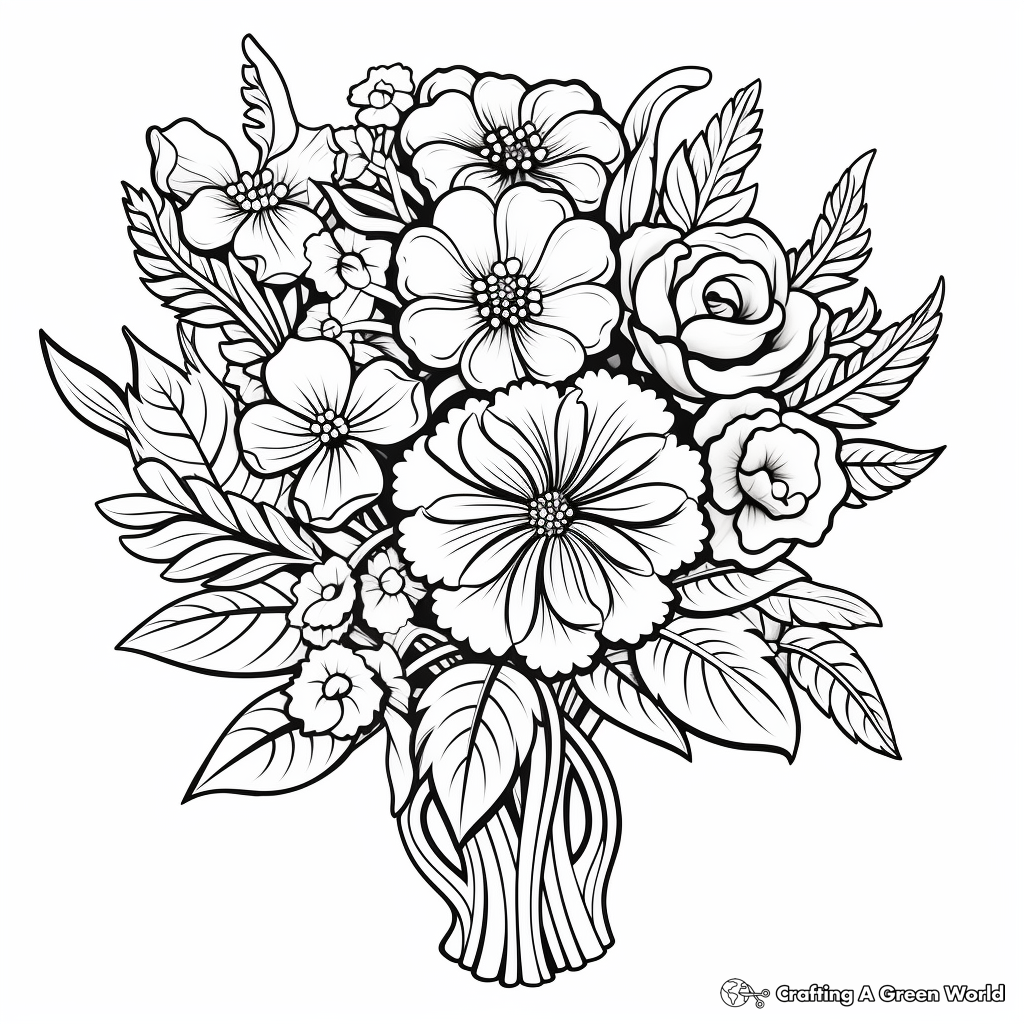 Spring for adults coloring pages