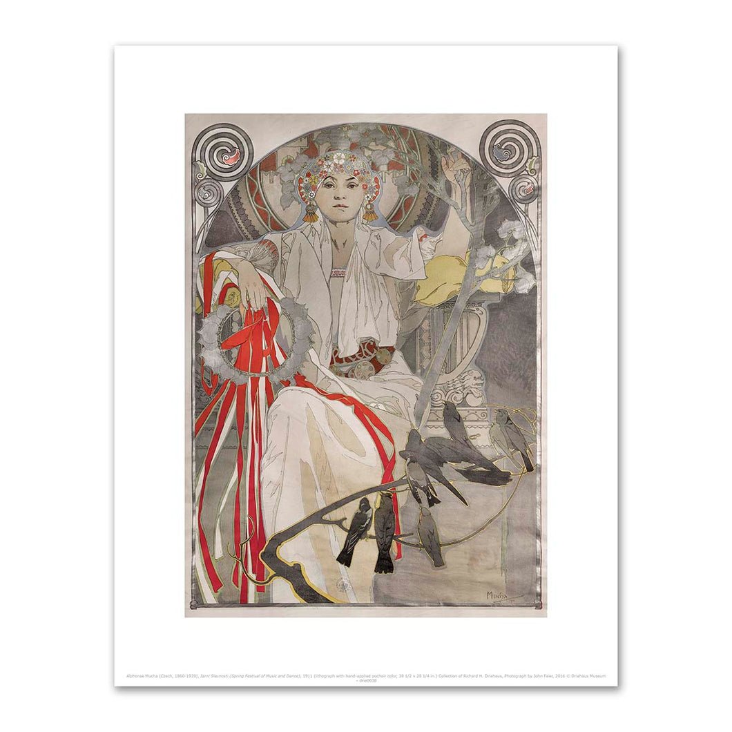 Alphonse mucha prints jarni slavnosti buy prints at