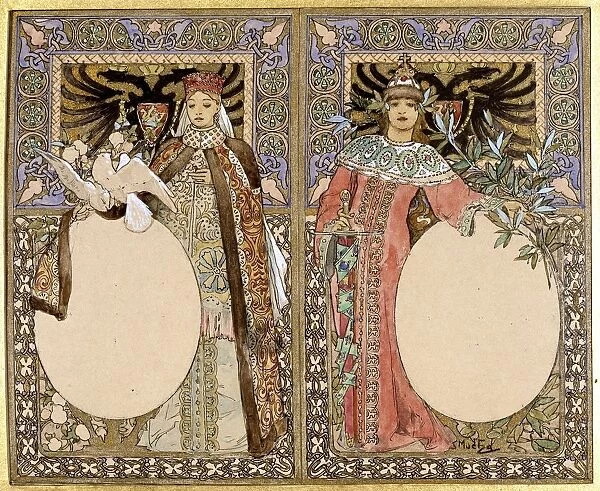 Book illustration s artist alphonse mucha for sale as framed prints photos wall art and photo gifts