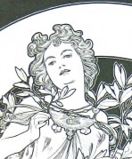 Colour your own mucha