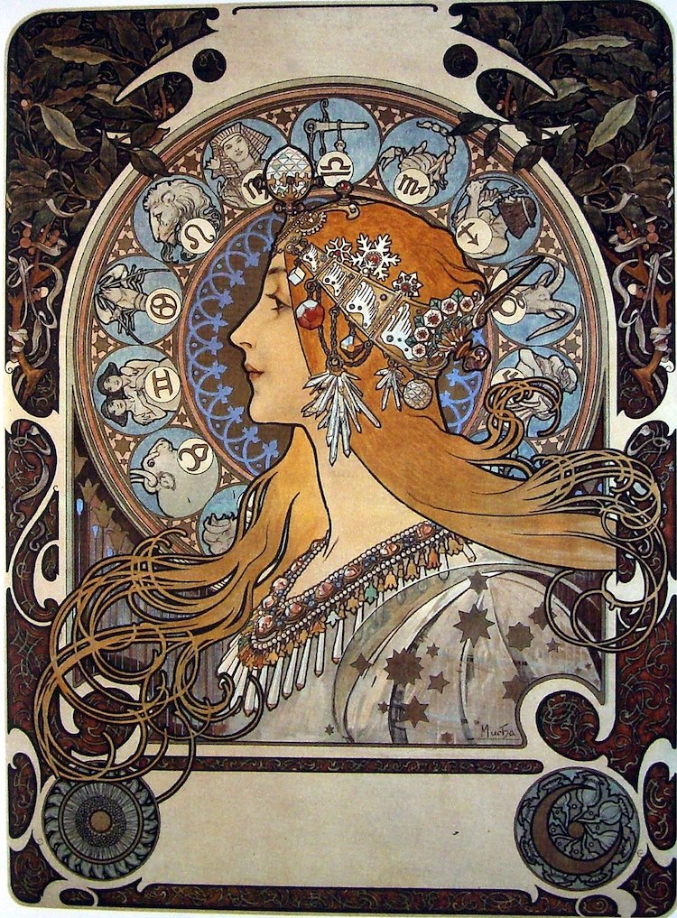 Themes that defined alphonse muchas art nouveau posters