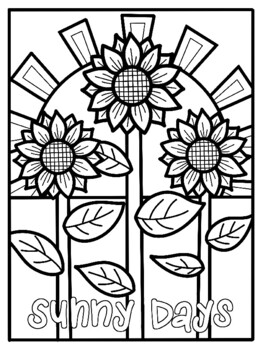 Year round coloring pages