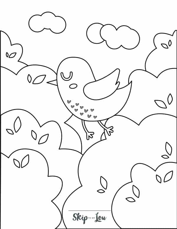 The most adorable bird coloring pages skip to my lou