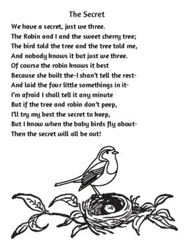 Spring poem coloring pages by lessons from home tpt