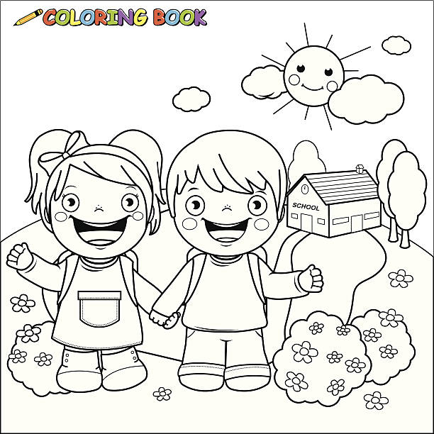 Spring break girls stock illustrations royalty