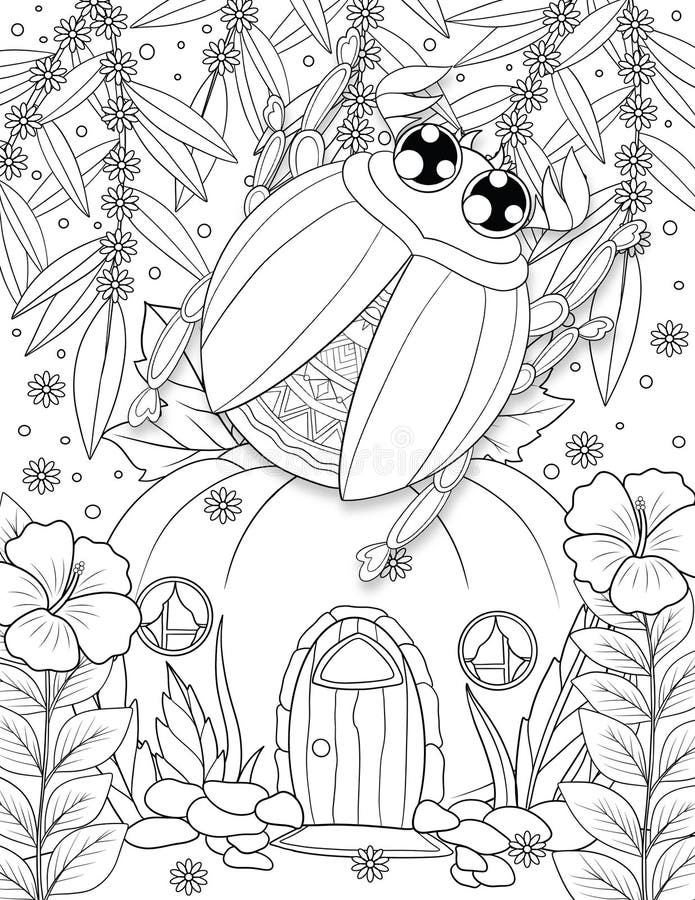 Bugs coloring stock illustrations â bugs coloring stock illustrations vectors clipart