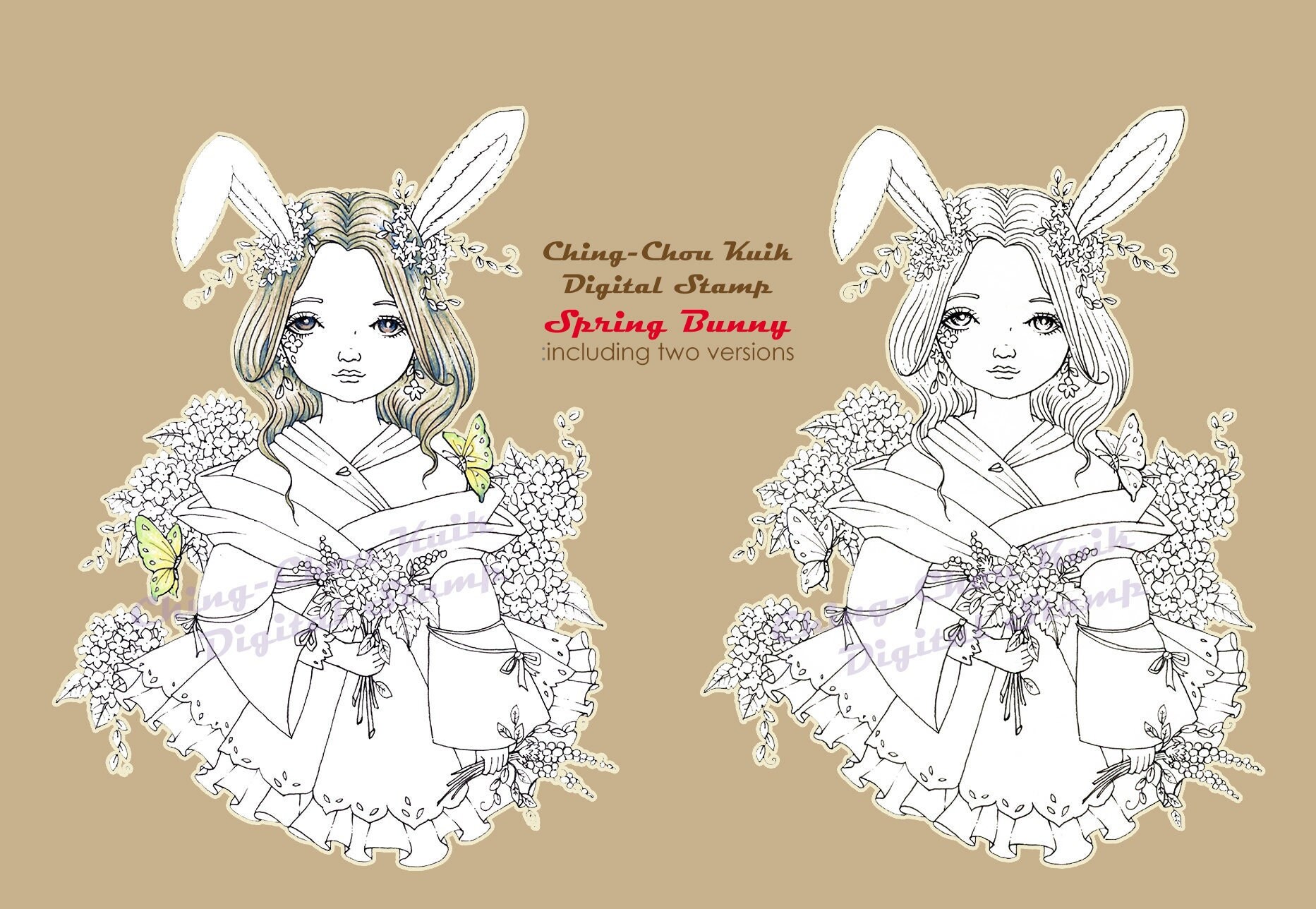 Spring bunny