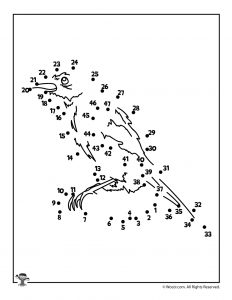 Printable spring dot to dot activity pages woo jr kids activities childrens publishing
