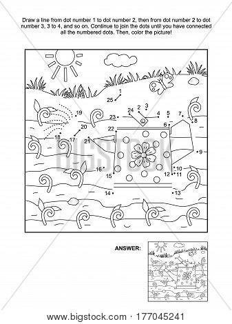 Spring gardening vector photo free trial bigstock