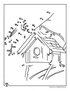 Printable spring dot to dot activity pages woo jr kids activities childrens publishing