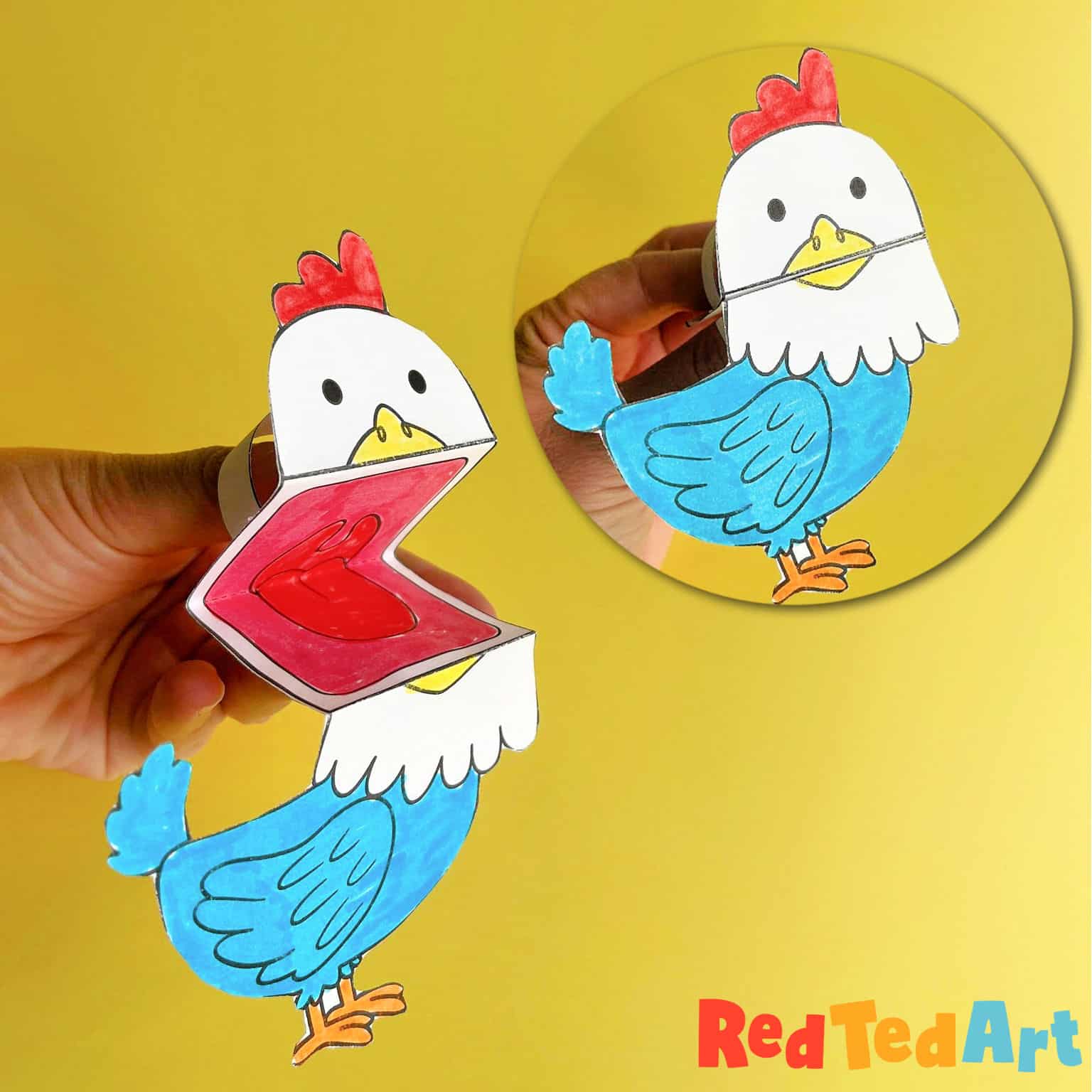 Animal finger puppets printable