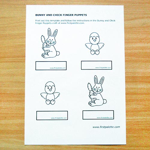 Easter finger puppets kids crafts fun craft ideas