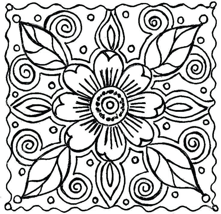 Spring coloring pages