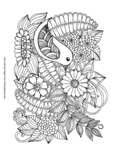 Spring coloring pages â free printable pdf from