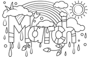 Spring coloring pages free coloring pages