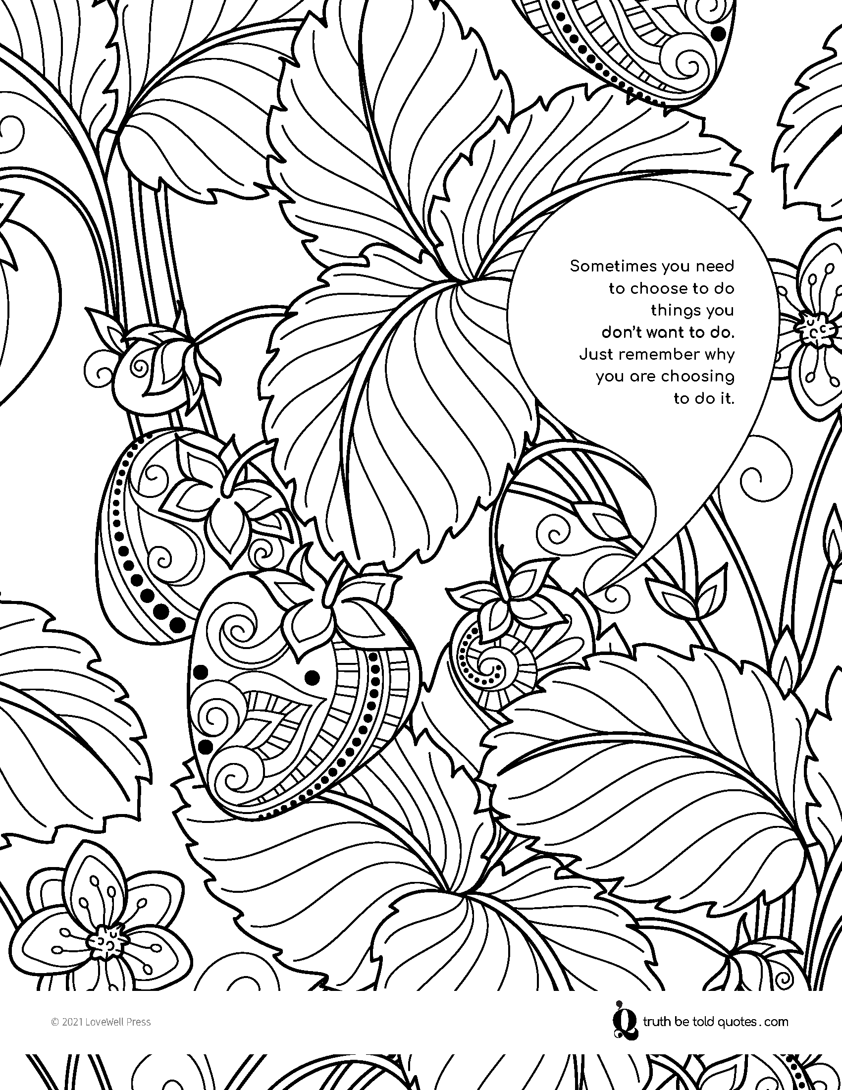 Mindfulness coloring pages