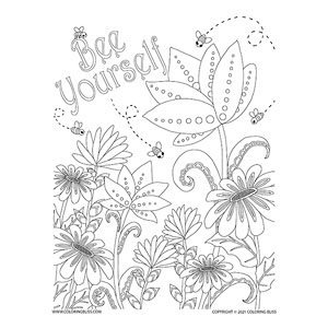 High quality inspirational and motivational coloring pages