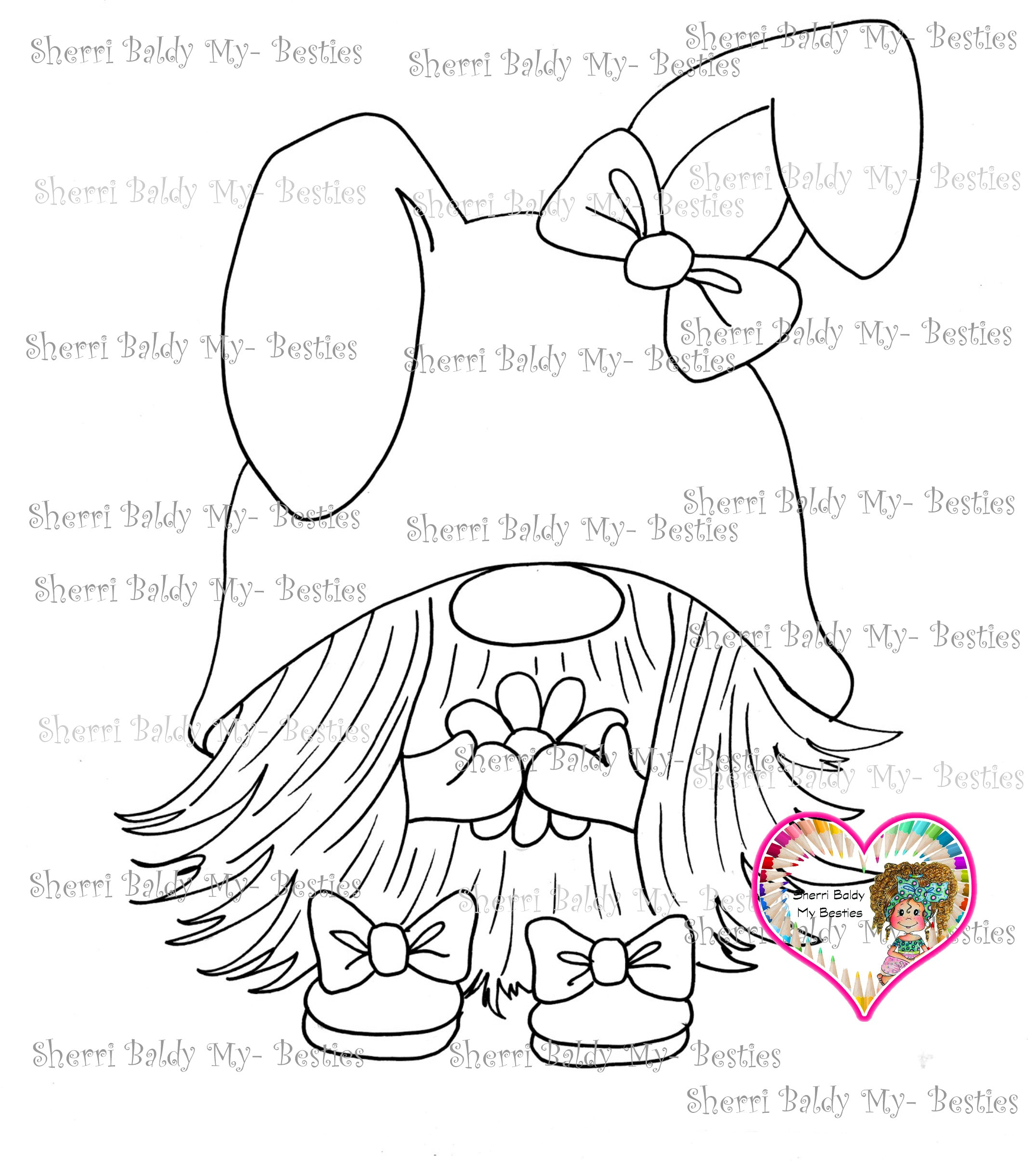 Instant download my besties sweet spring gnomes from gnome