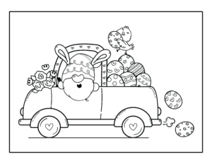 Free printable easter coloring pages sets