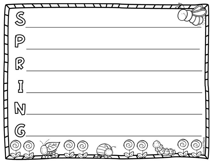 Hopping from k to spring acrostic poem acrostic spring acrostics