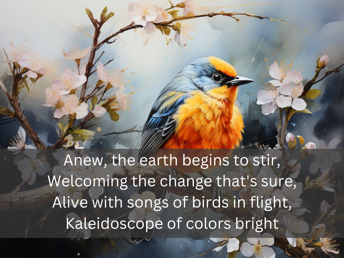 Spring acrostic poems