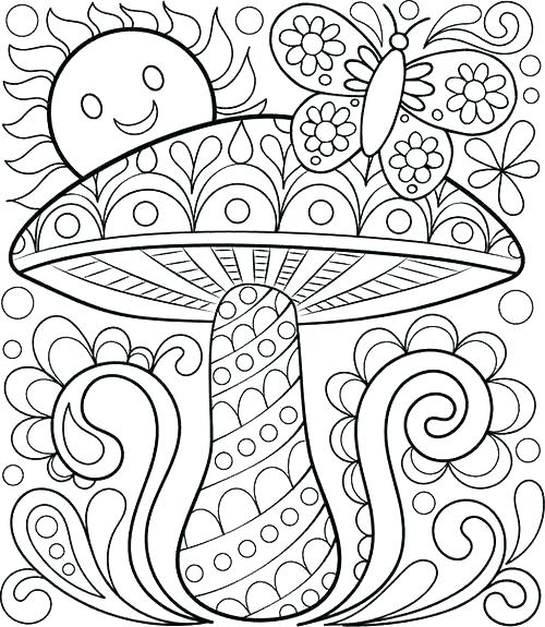 Spring coloring pages