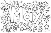 Spring coloring pages free coloring pages