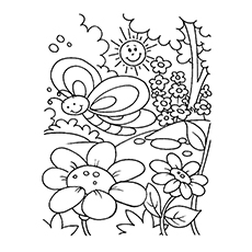 Top free printable spring coloring pages online