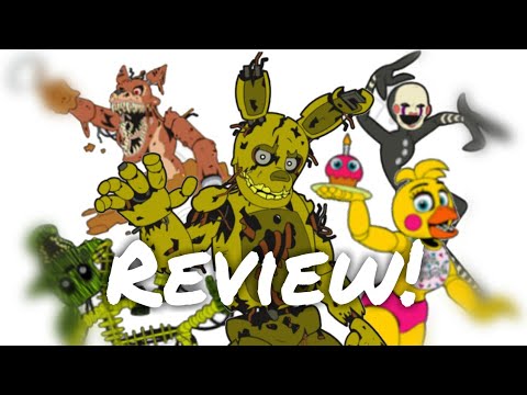 Five nights at freddys coloring book review viewing pages