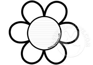 Spring coloring page