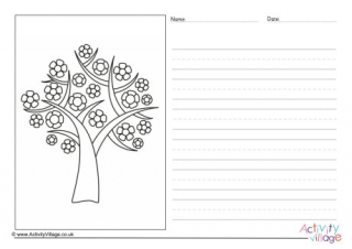 Spring story paper