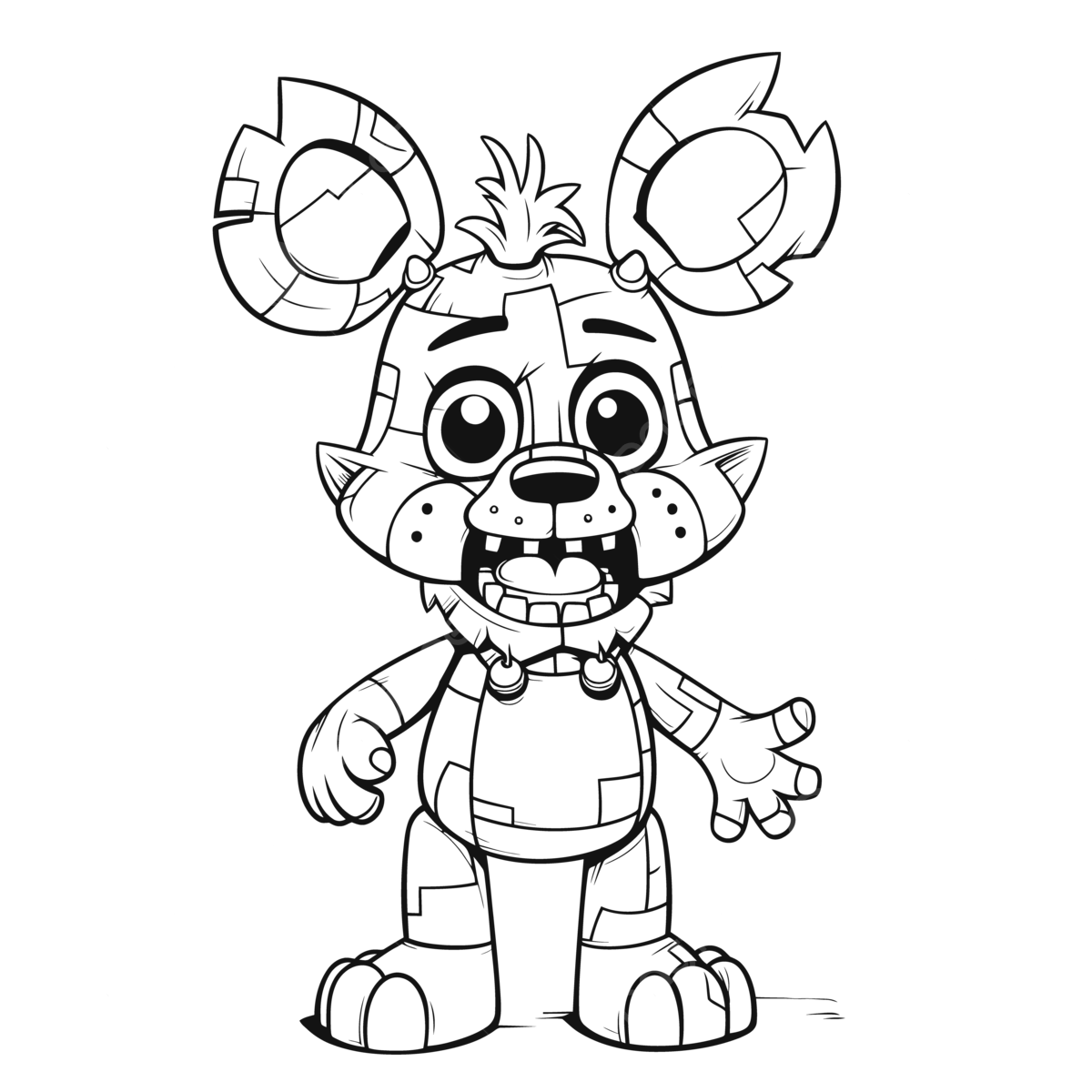 Five nights at freddy s coloring pages awesome coloring page five night at frisky s drawing outline sketch vector wing drawing night drawing sky drawing png and vector with transparent background for