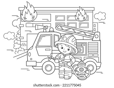 Thousand coloring book truck royalty