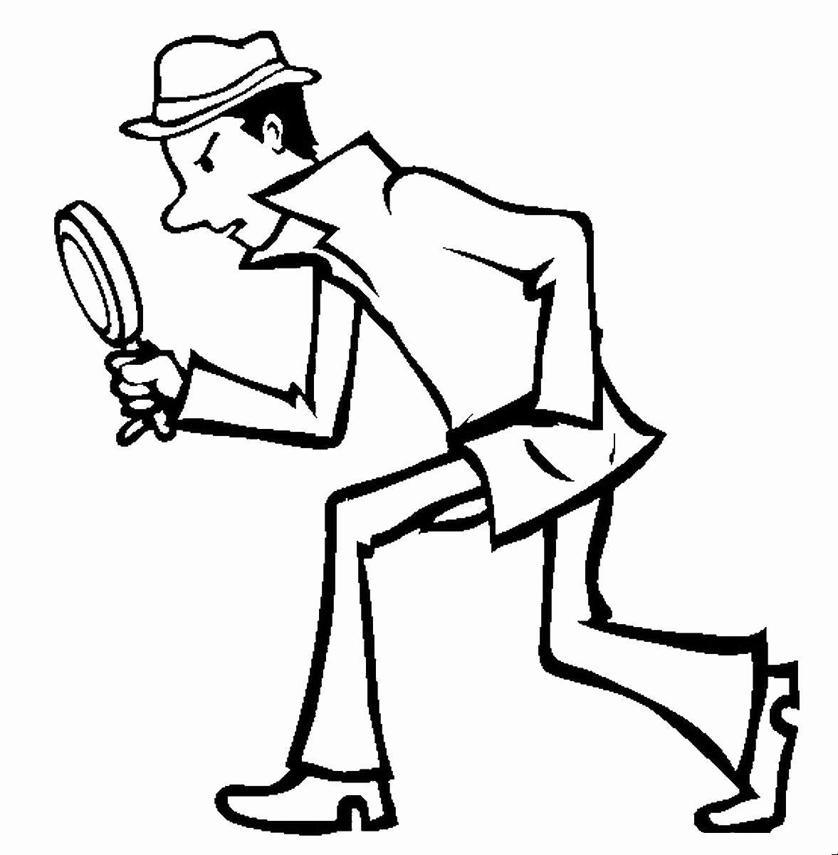 Spy coloring pages