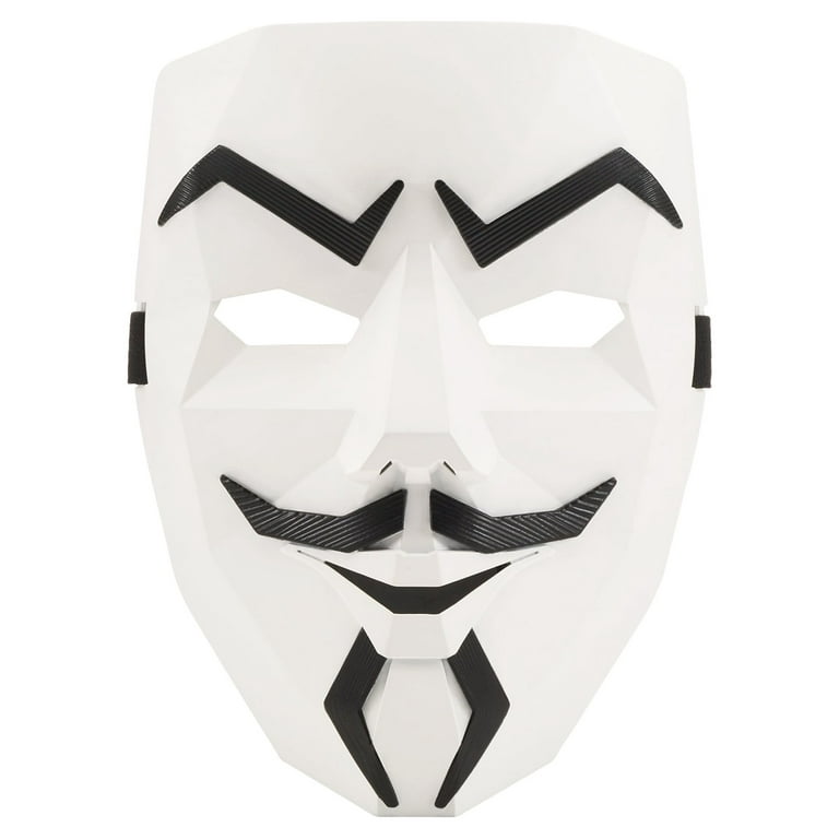 Spy ninjas project zorgo white plastic costume mask for tween