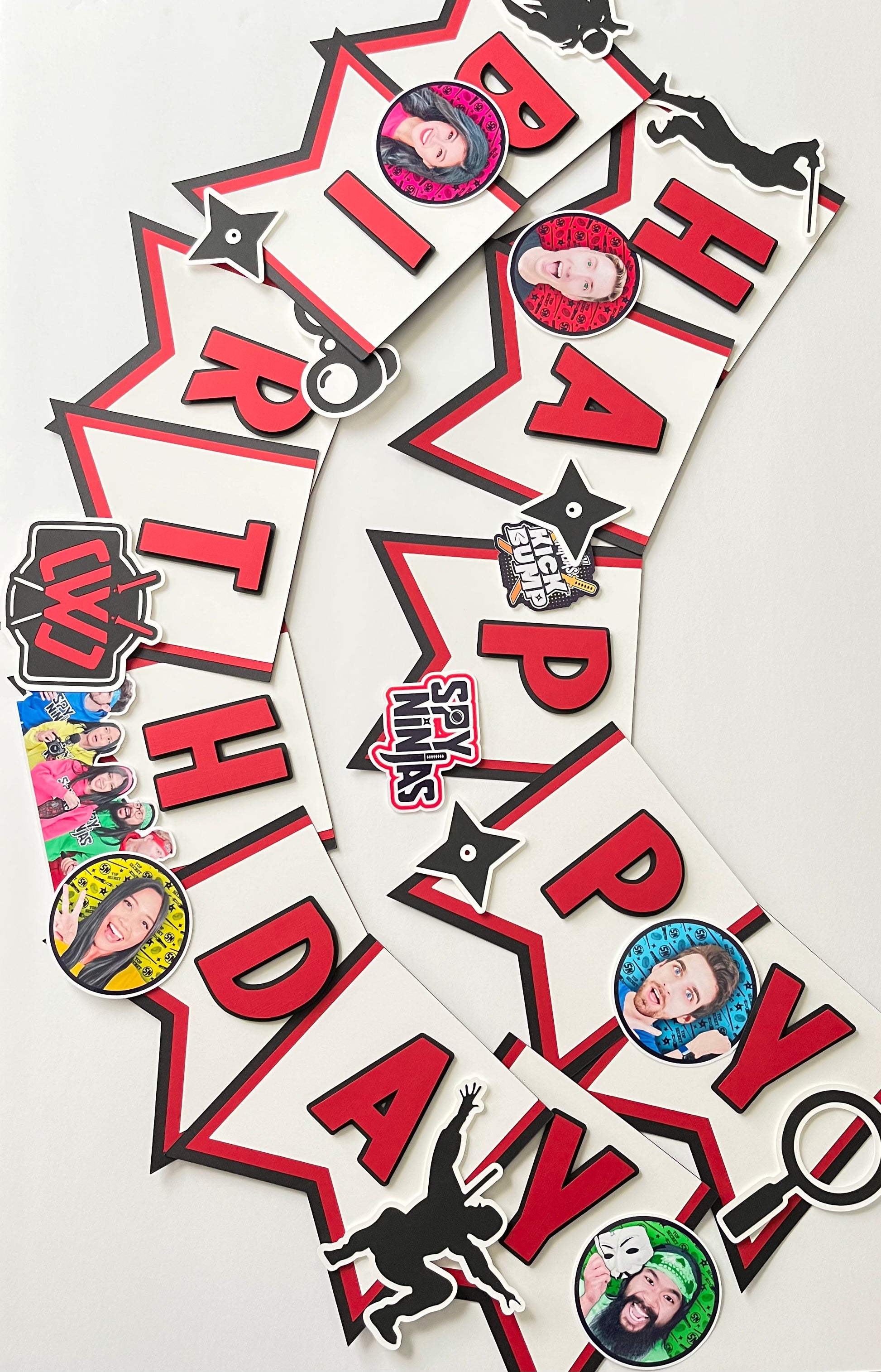 Spy ninjas themed party decorations â daedae events