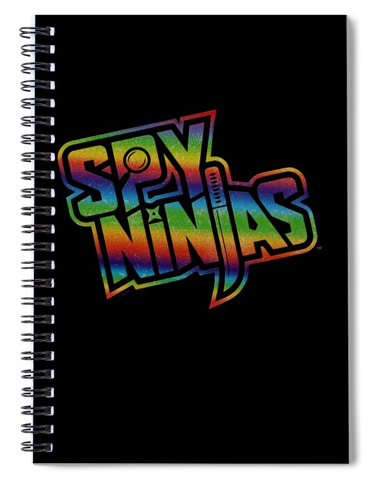 Chad wild clay merch spy ninjas spiral notebook by binh vu