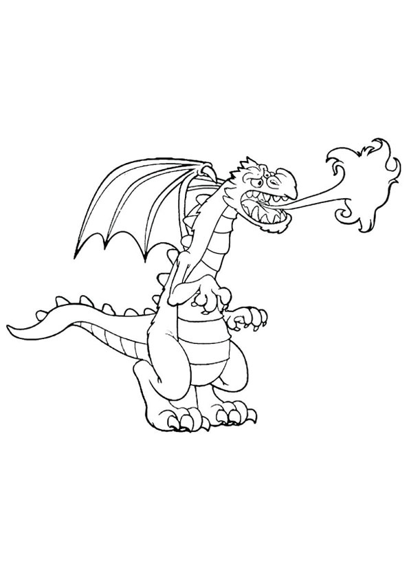 Coloring pages dragon tales coloring pages for kids