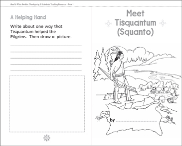 Meet tisquantum squanto printable mini