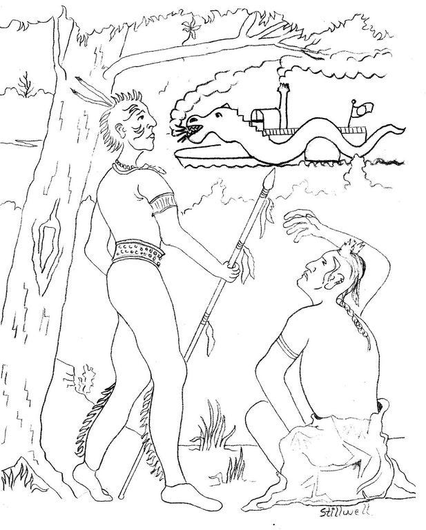 Portraits of the past the western engineer a river god